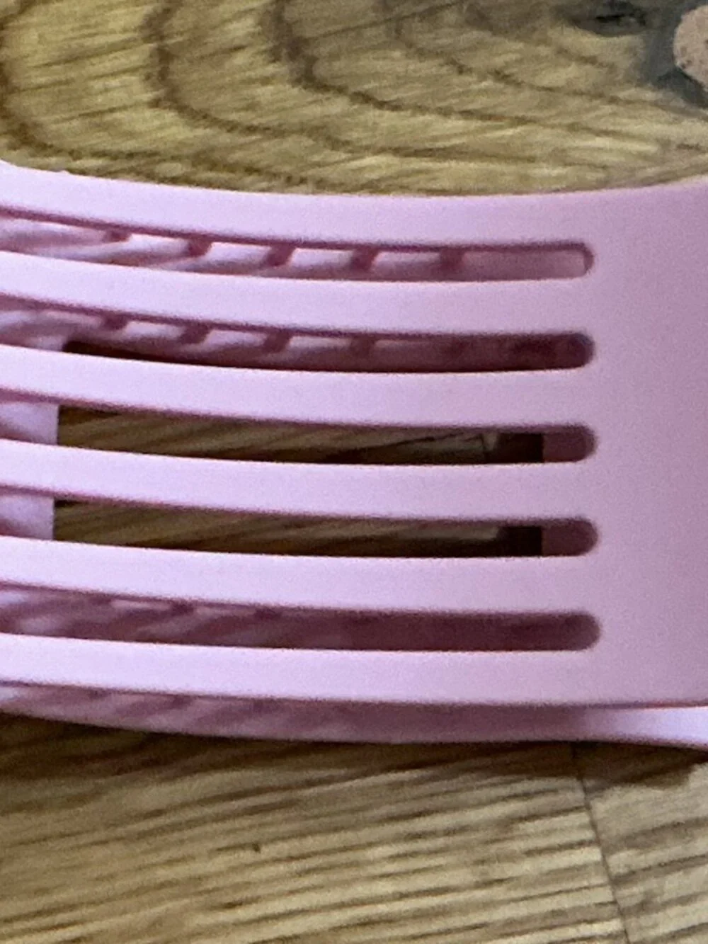 Teleties Large Flat Rectangle Clip - Merry Pinkmas